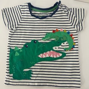 18-24mo baby Boden alligator shirt